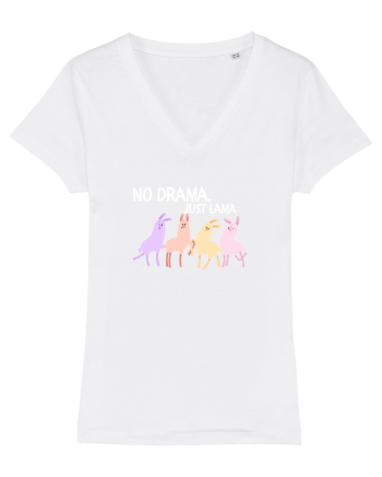 No drama,just lama  White