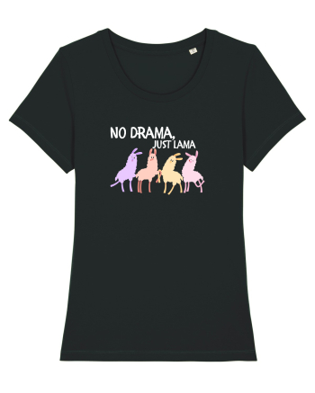 No drama,just lama  Black