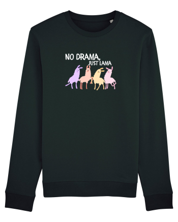 No drama,just lama  Black