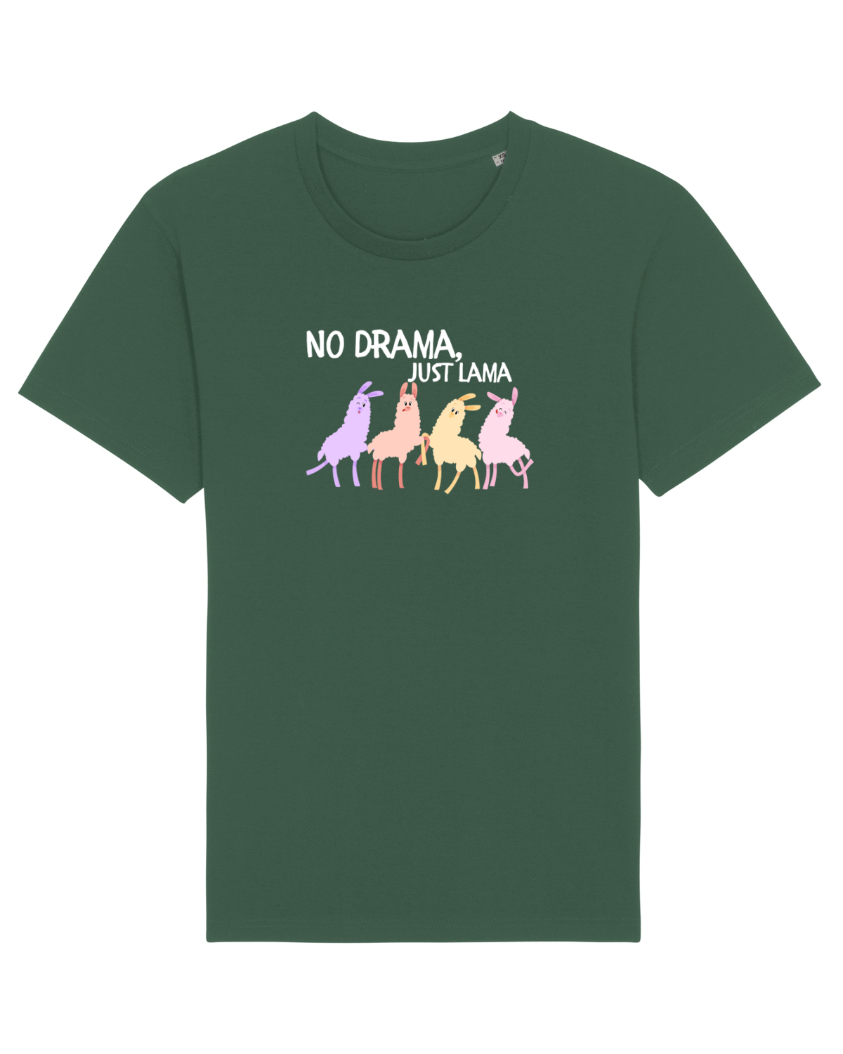 Tricou mânecă scurtă Unisex Rocker Bottle Green