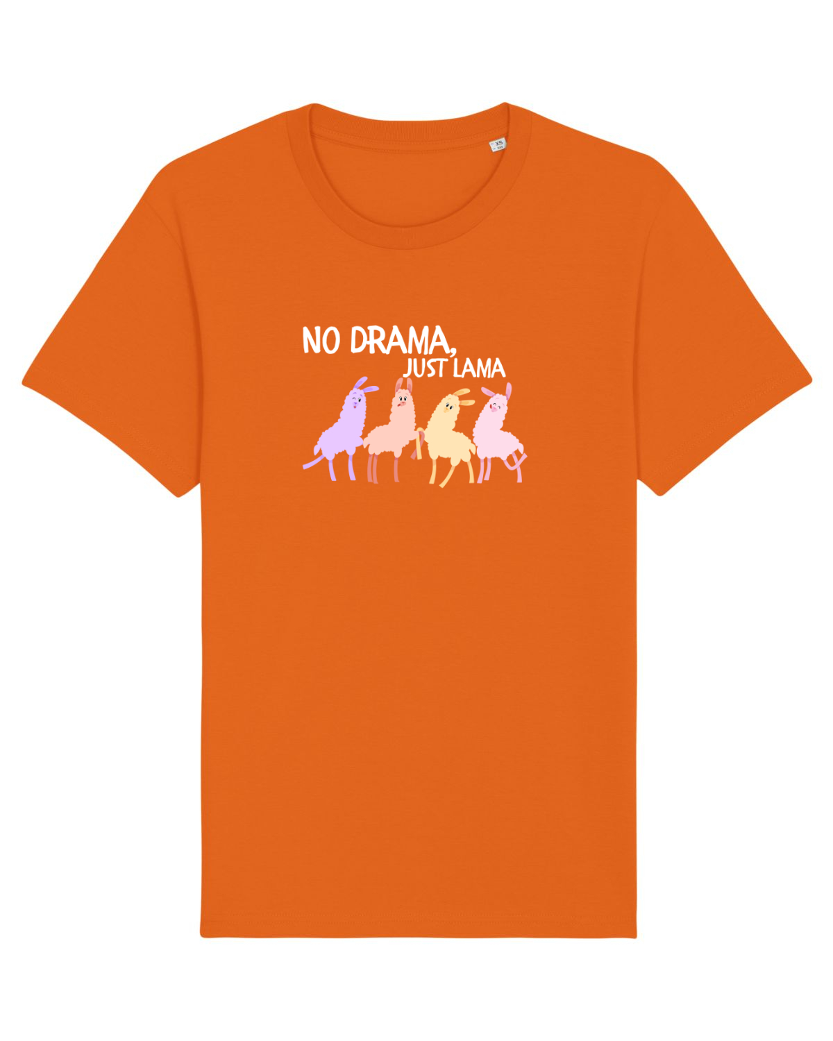 Tricou mânecă scurtă Unisex Rocker Bright Orange