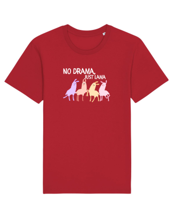 No drama,just lama  Red