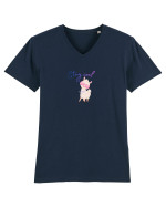 Stay cool  Tricou mânecă scurtă guler V Bărbat Presenter
