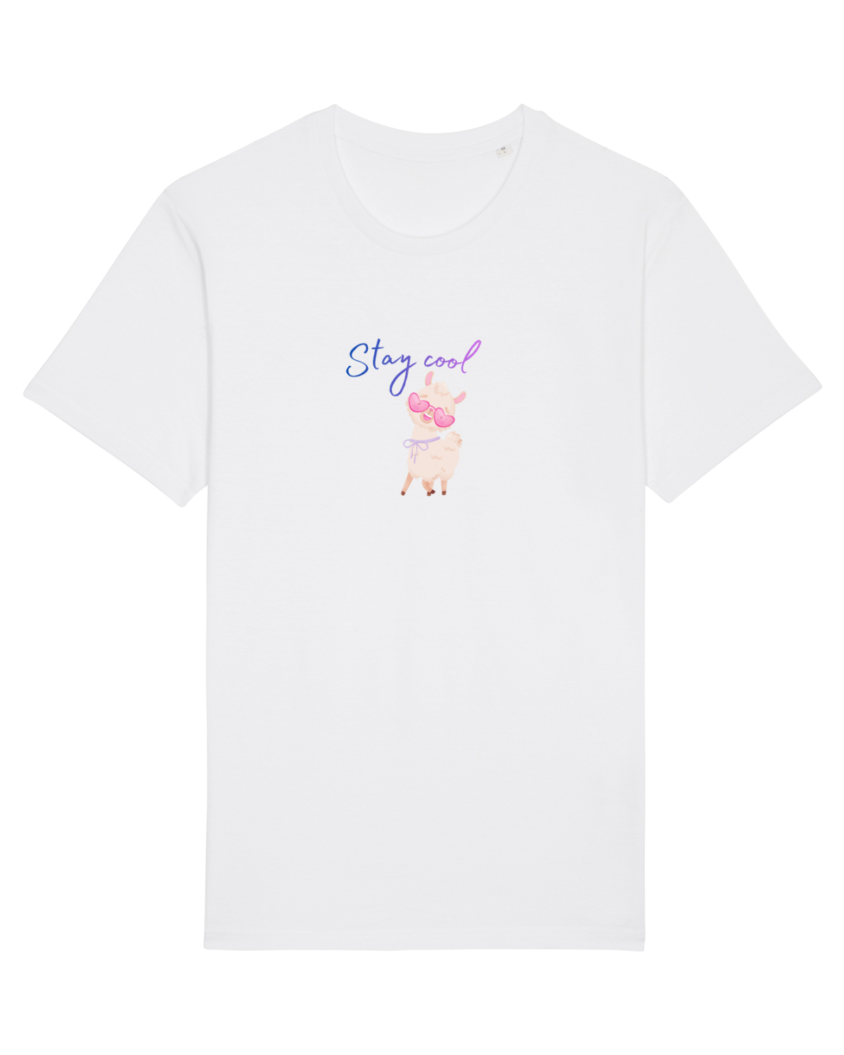 Tricou mânecă scurtă Unisex Rocker White