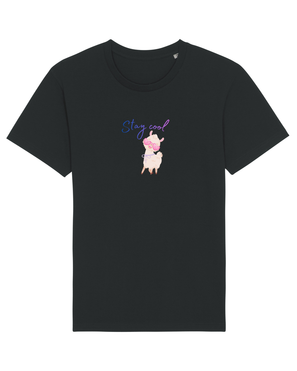 Tricou mânecă scurtă Unisex Rocker Black