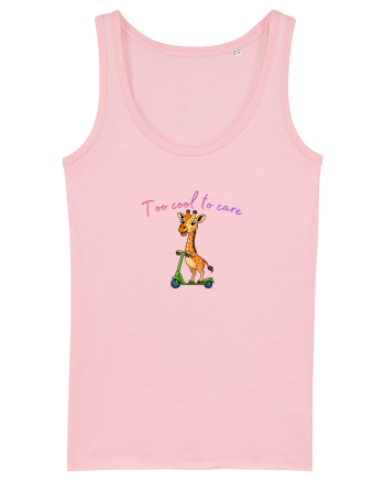 Too cool to care  Cotton Pink