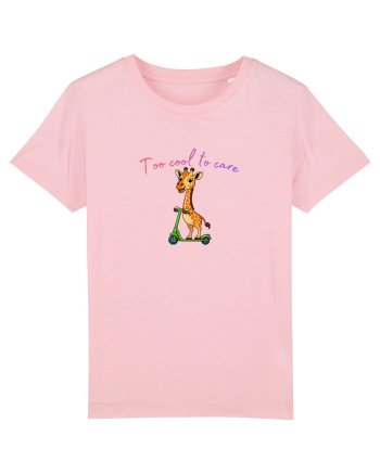 Too cool to care  Cotton Pink
