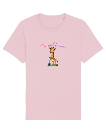 Too cool to care  Cotton Pink