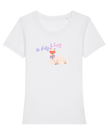 Be fluffy,be happy  White