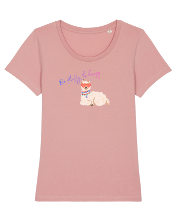 Be fluffy,be happy  Canyon Pink