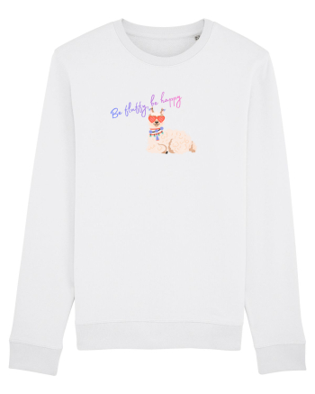 Be fluffy,be happy  White