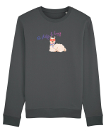 Be fluffy,be happy  Bluză mânecă lungă Unisex Rise