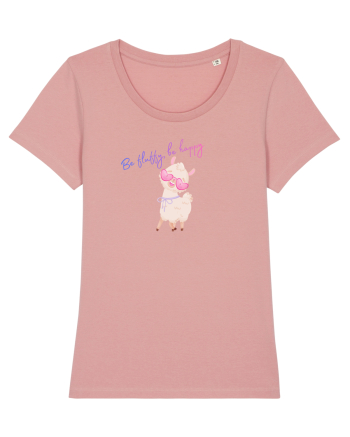 Be fluffy,be happy  Canyon Pink