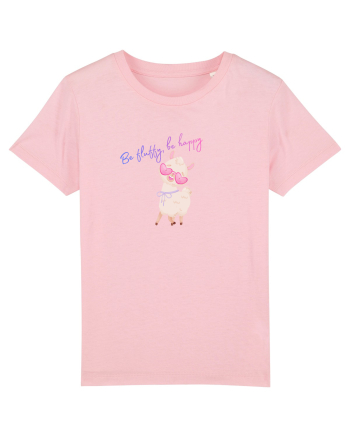 Be fluffy,be happy  Cotton Pink