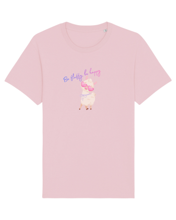 Be fluffy,be happy  Cotton Pink