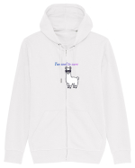 Too cool to care  Hanorac cu fermoar Unisex Connector