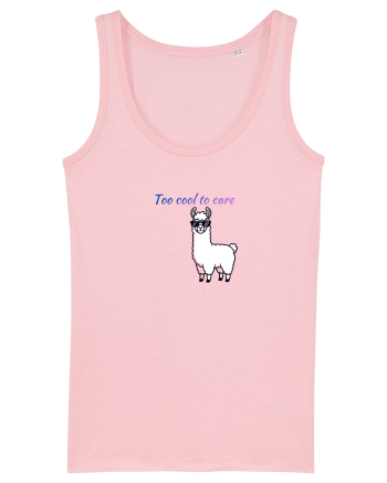 Too cool to care  Cotton Pink