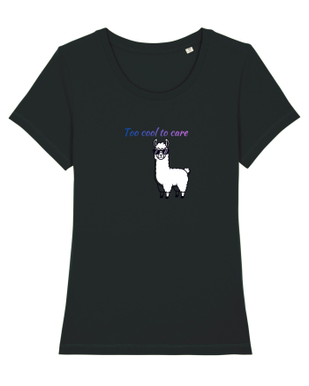 Too cool to care  Black