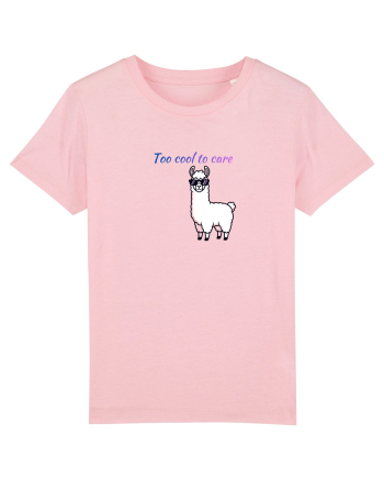 Too cool to care  Cotton Pink