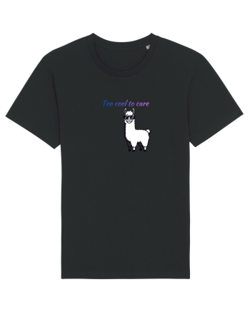 Too cool to care  Black