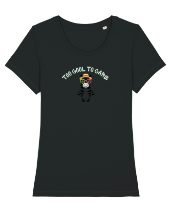 Too cool to care  Black