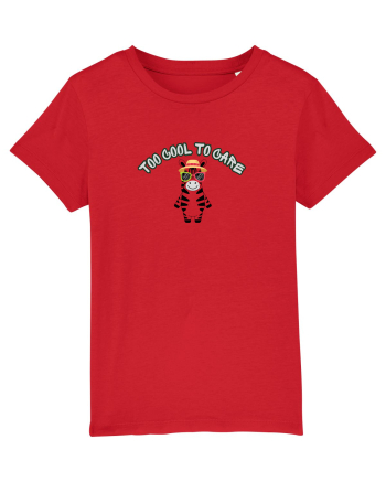 Too cool to care  Red