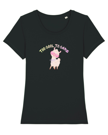 Too cool to care  Black