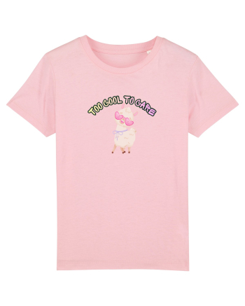 Too cool to care  Cotton Pink