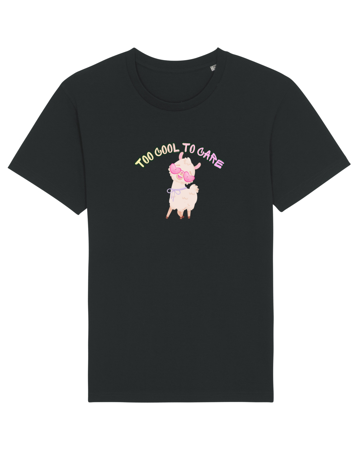 Tricou mânecă scurtă Unisex Rocker Black