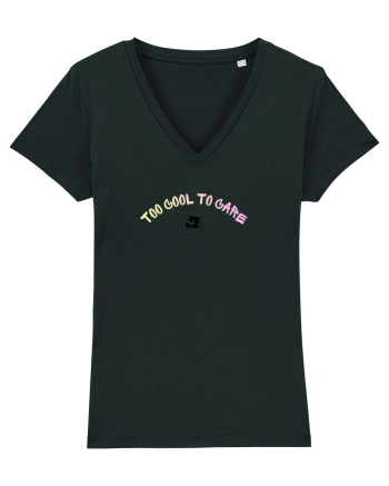 Too cool to care  Black