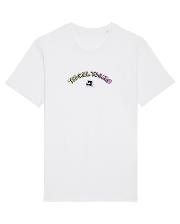 Too cool to care  White