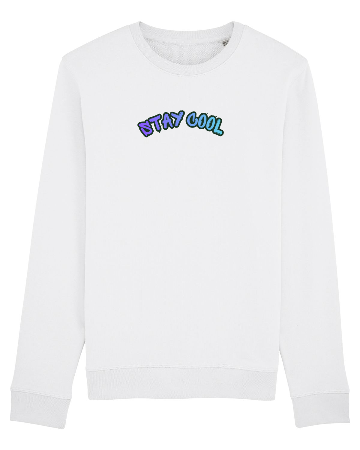Bluză mânecă lungă Unisex Rise White