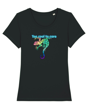 Too cool to care  Black
