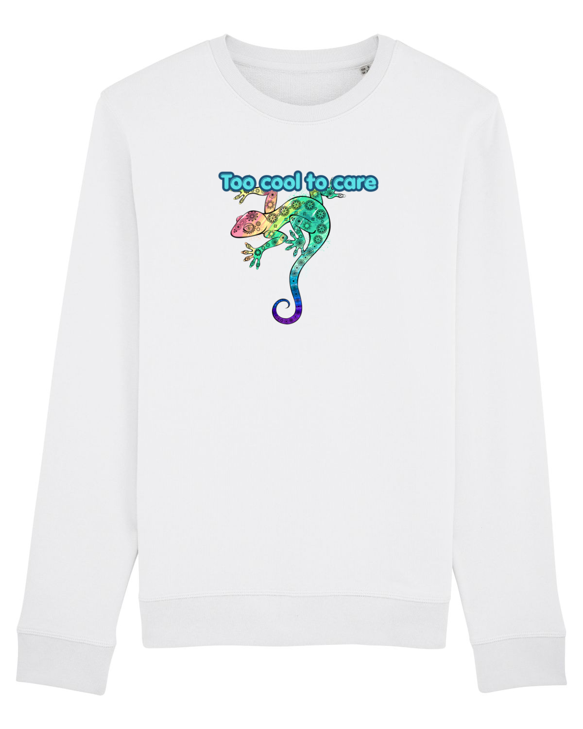 Bluză mânecă lungă Unisex Rise White