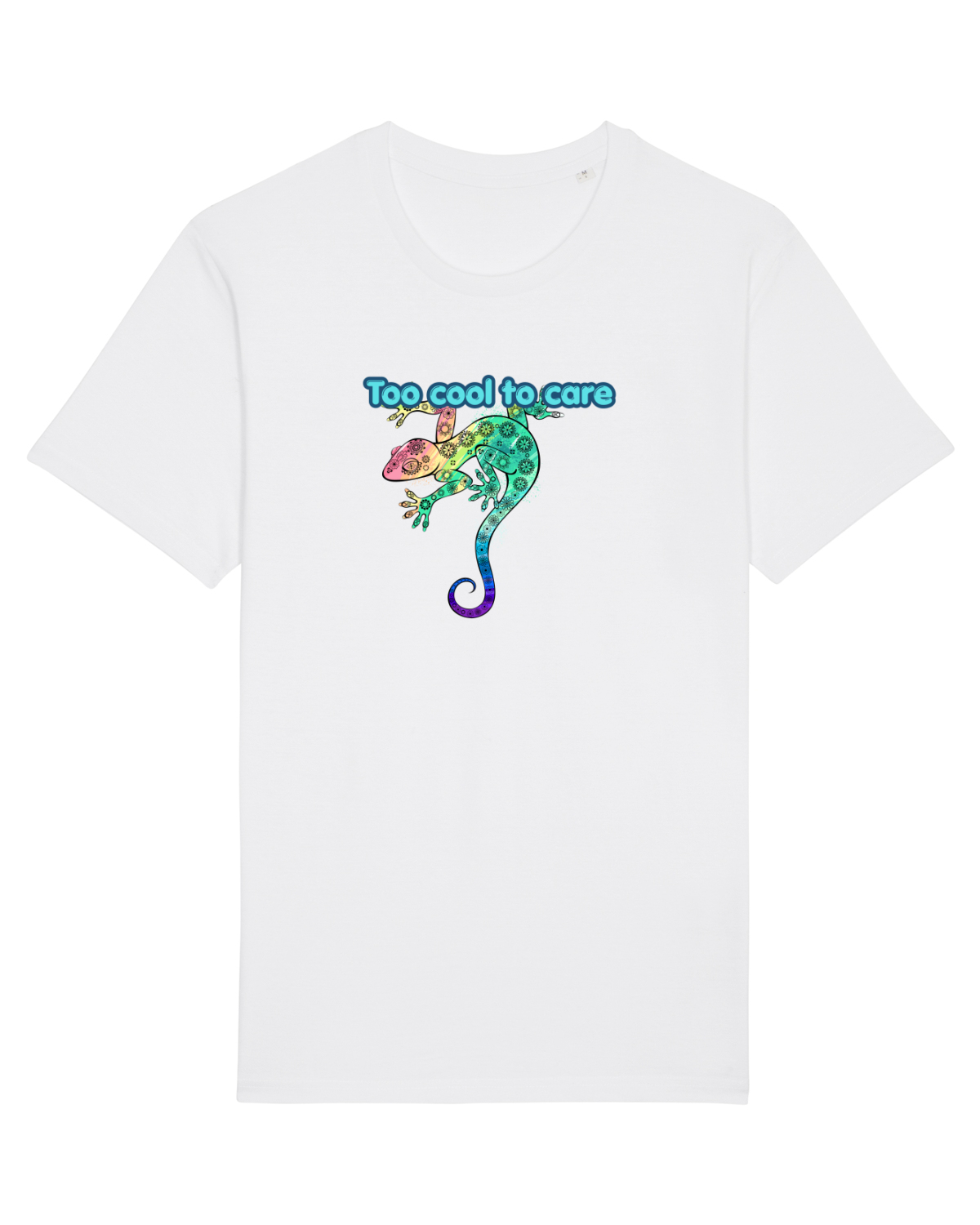 Tricou mânecă scurtă Unisex Rocker White