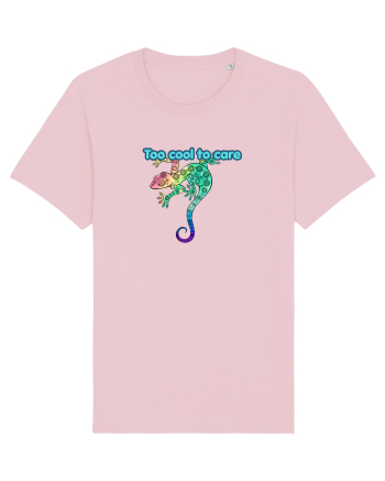 Too cool to care  Cotton Pink