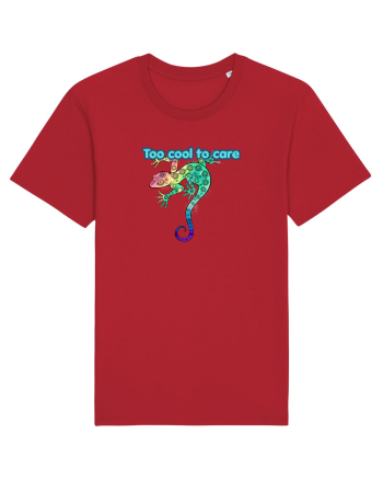 Too cool to care  Red