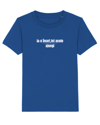 Ia-o încet, tot acolo ajungi  Majorelle Blue