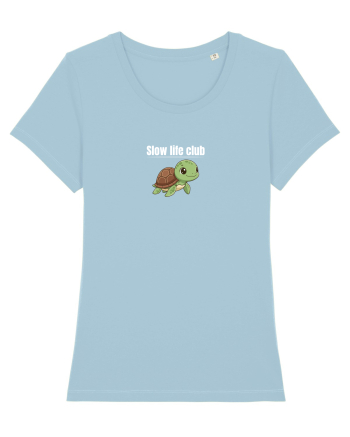 Slow life club  Sky Blue