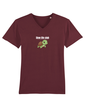 Slow life club  Burgundy