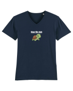 Slow life club  Tricou mânecă scurtă guler V Bărbat Presenter