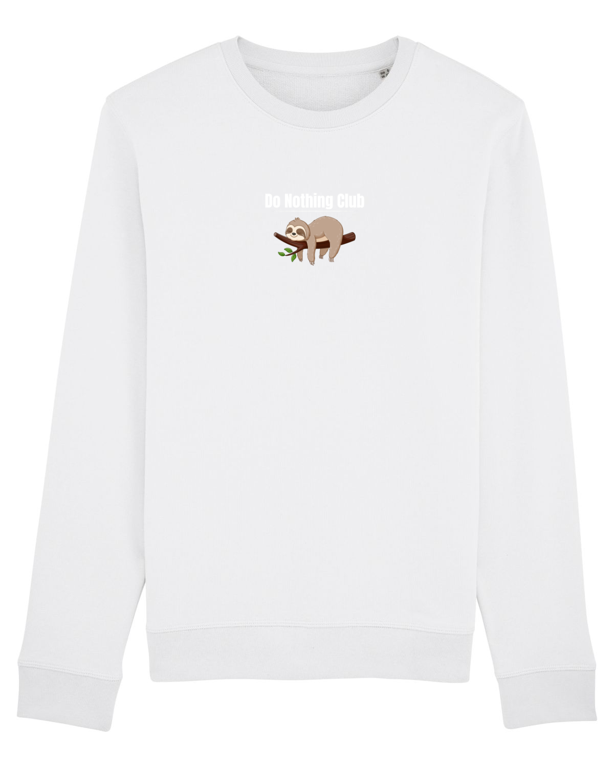 Bluză mânecă lungă Unisex Rise White