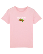 Living my slow life  Tricou mânecă scurtă  Copii Mini Creator