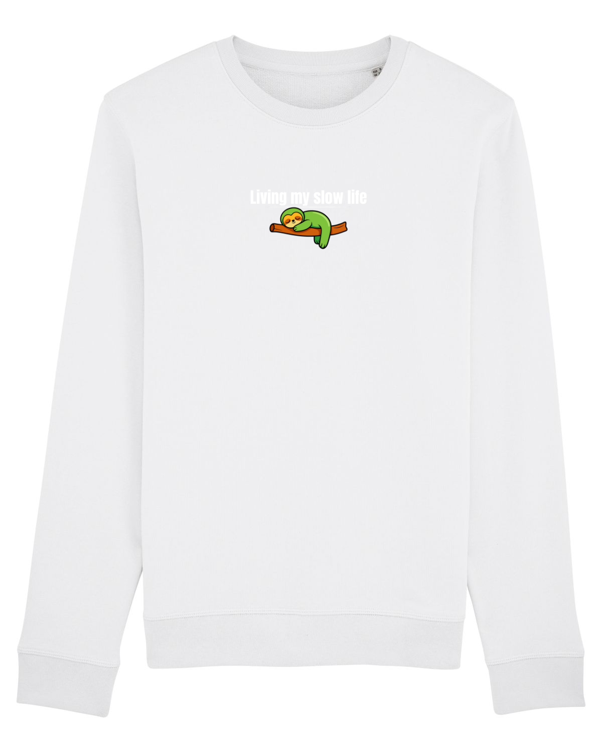 Bluză mânecă lungă Unisex Rise White
