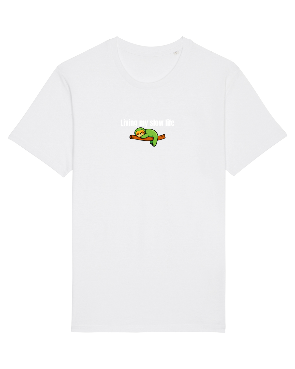 Tricou mânecă scurtă Unisex Rocker White