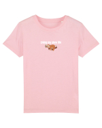 Living my slow life  Tricou mânecă scurtă  Copii Mini Creator