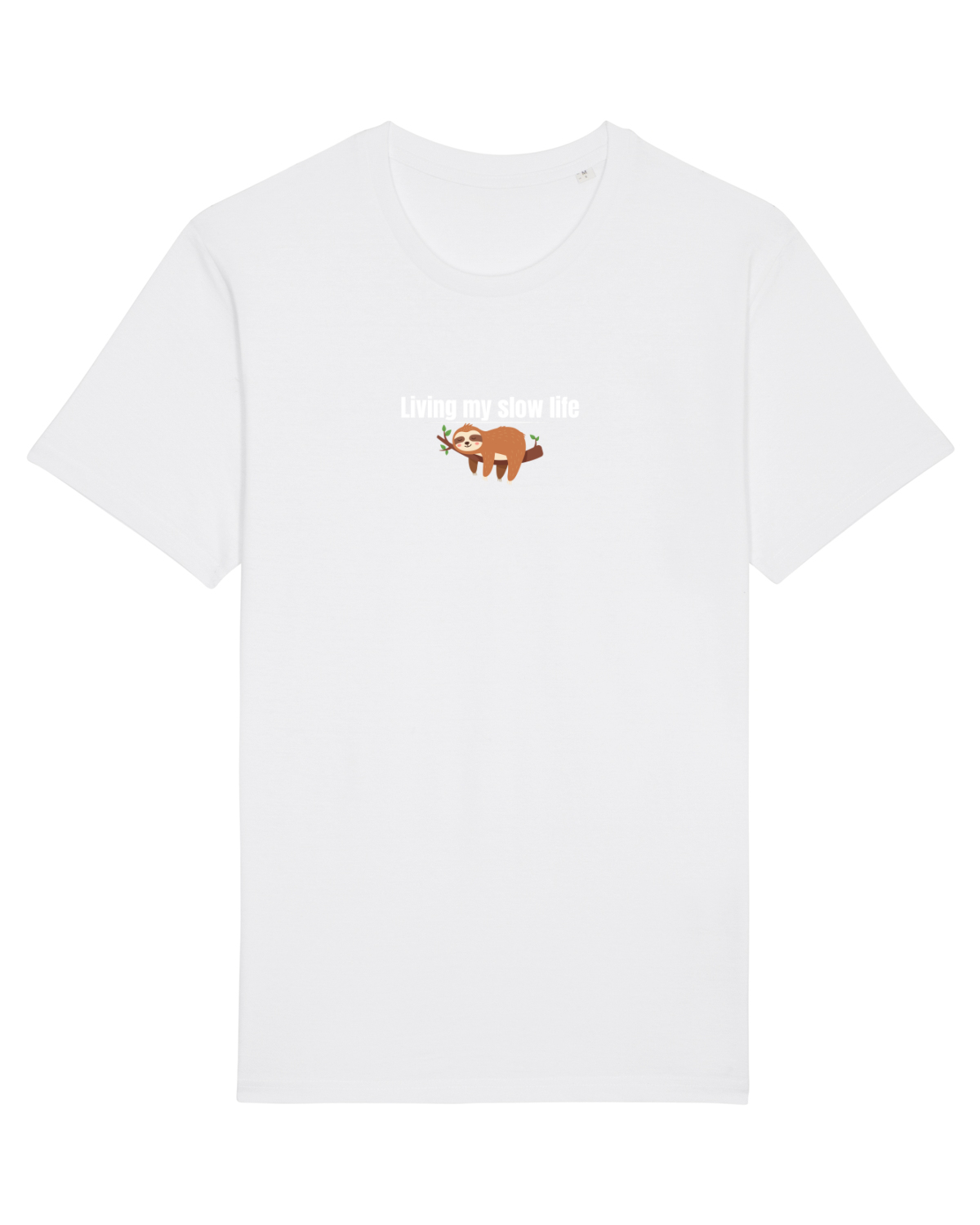 Tricou mânecă scurtă Unisex Rocker White
