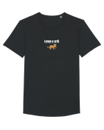Lenea e artă  Tricou mânecă scurtă guler larg Bărbat Skater