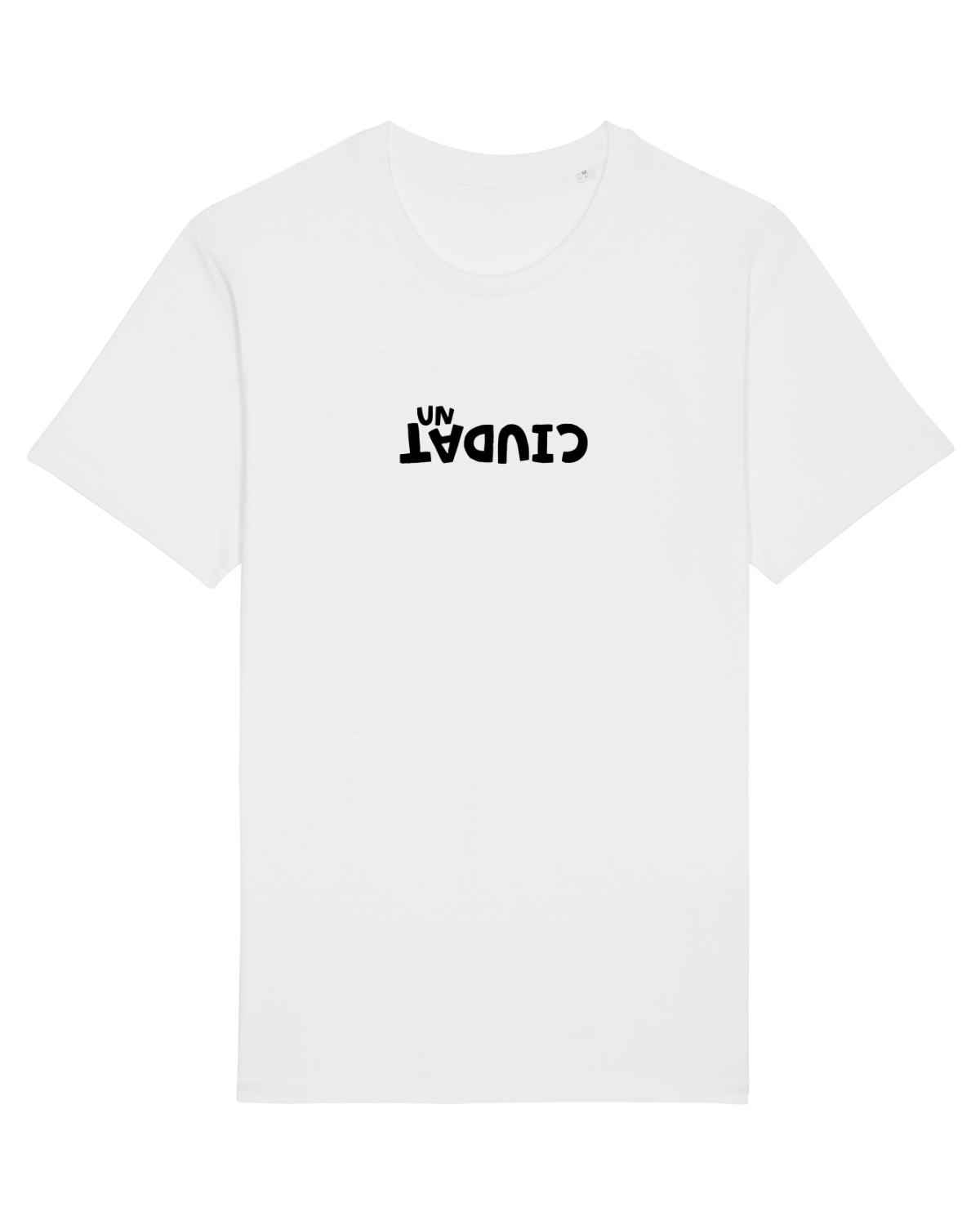 Tricou mânecă scurtă Unisex Rocker White