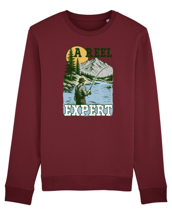 A Reel Expert Burgundy
